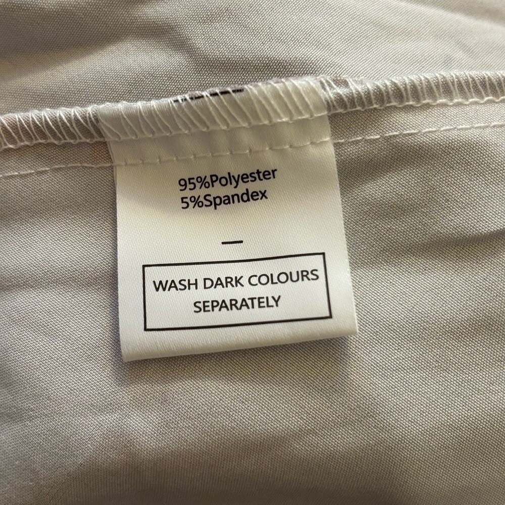 NEW Pink‎ Floral Easter Dress Bow Mini Short Sleeve V Neck Wedding Blush Small - Picture 11 of 14